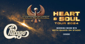 Earth, Wind & Fire x Chicago ‘Heart & Soul 2024 Tour’