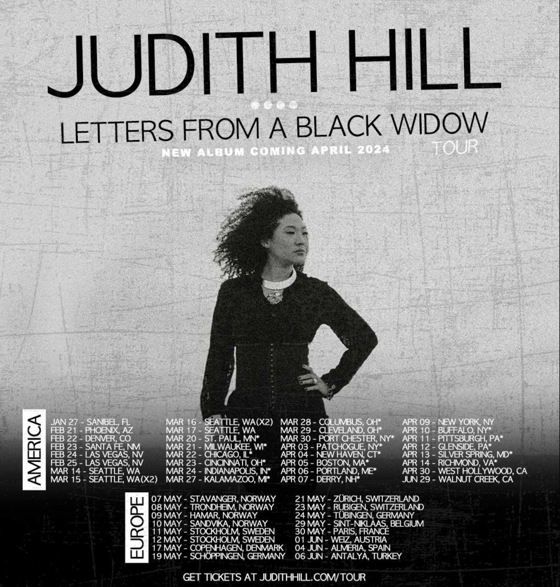 Judith Hill Tour Dates 2024