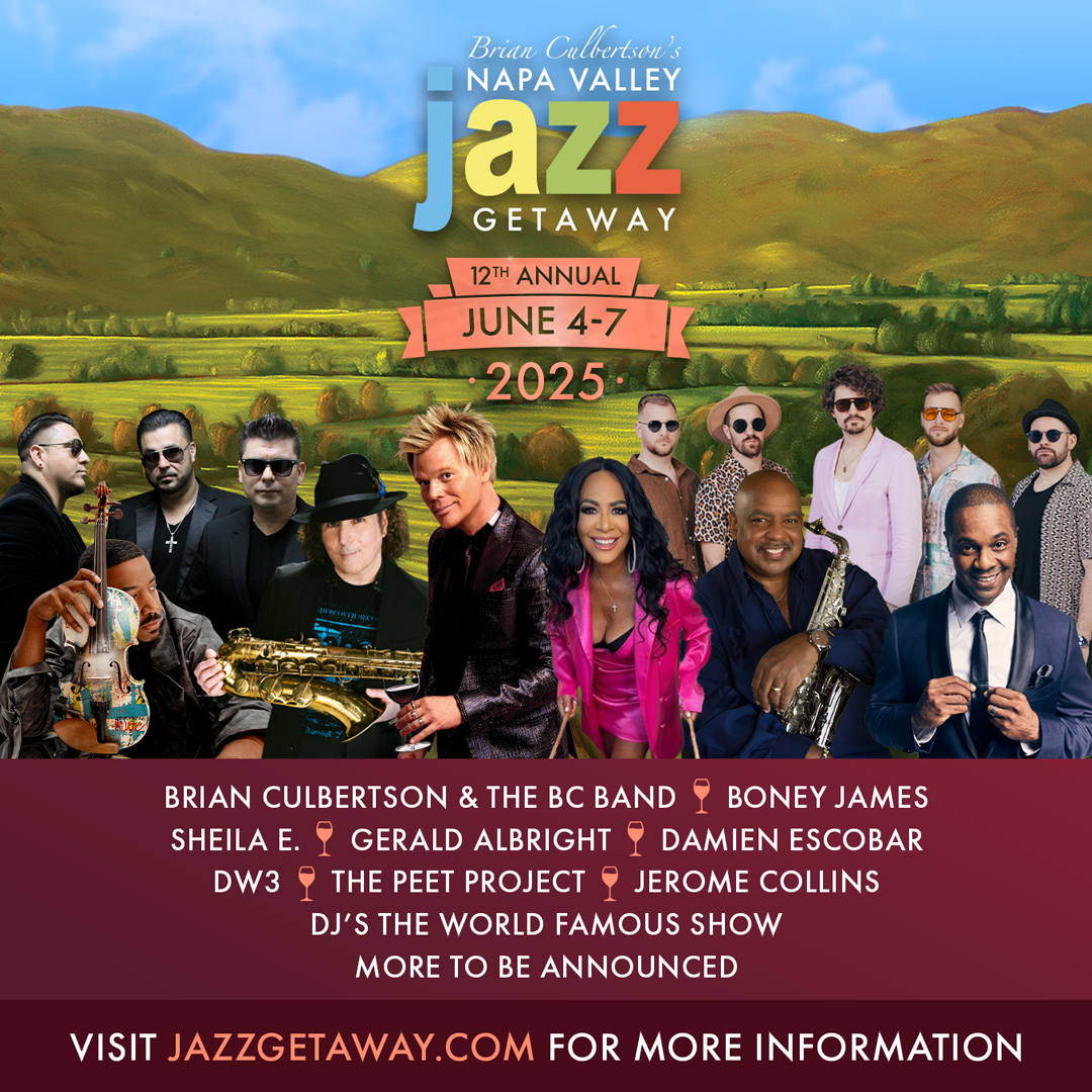 Napa Valley Jazz Getaway 2025 lineup