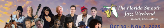 Florida Smooth Jazz Weekend 2025 Banner