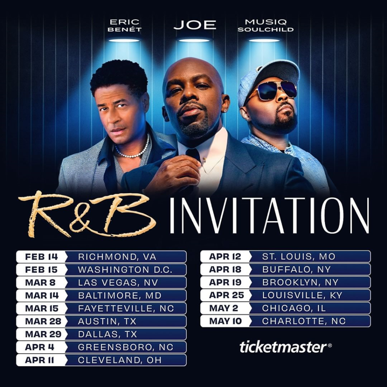 R & B Invitation Tour 2025 Dates