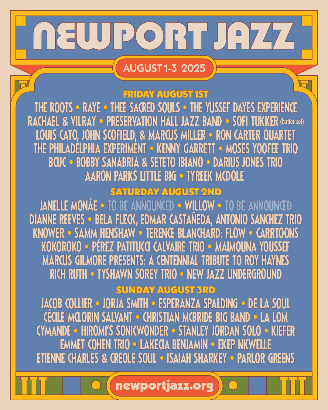 Newport Jazz 2025 lineup